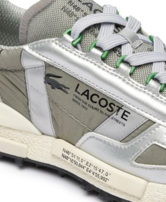 LACOSTE ホワイト/グリーン スニーカー 新品 未使用品】ラコステ LACOSTE メンズスニーカー ホワイト