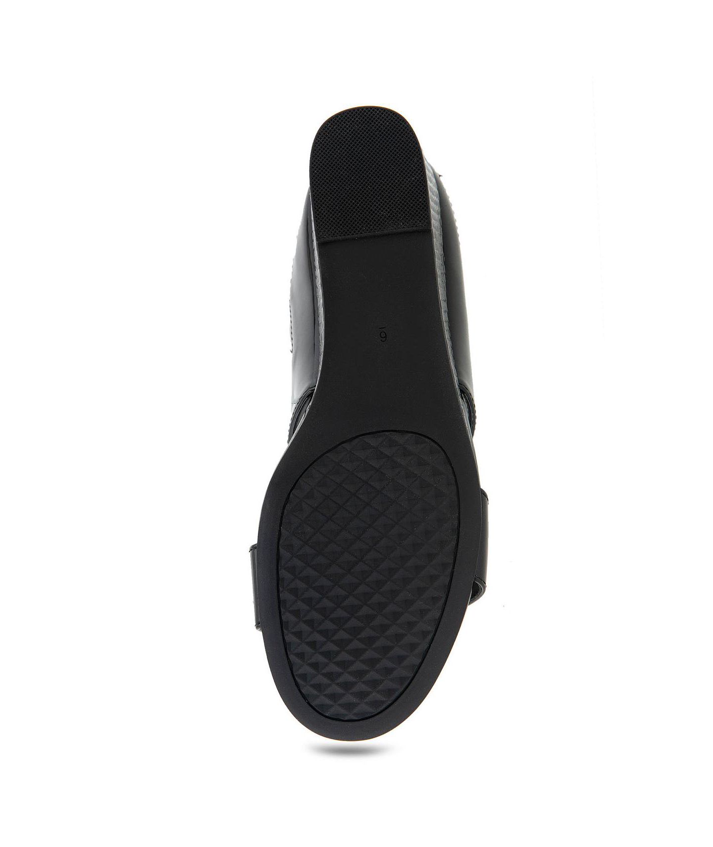 Женские сандалии Aerosoles Wheeler Strap Wedge, цвет: Чёрный лаковый — фото 5