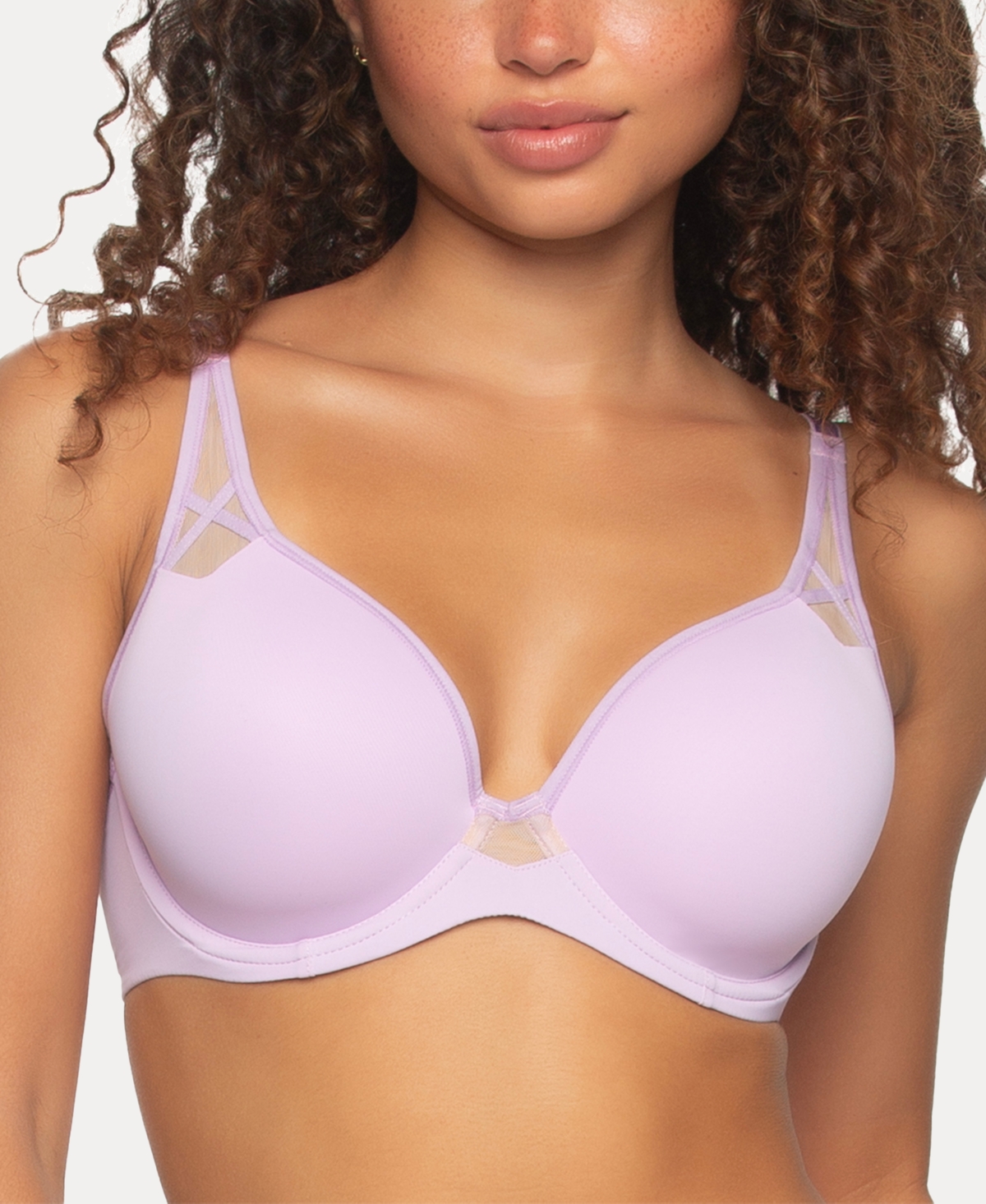 Paramour Women's Amaranth Lightweight Lightly Lined Underwire Bra In Orchid Bloom