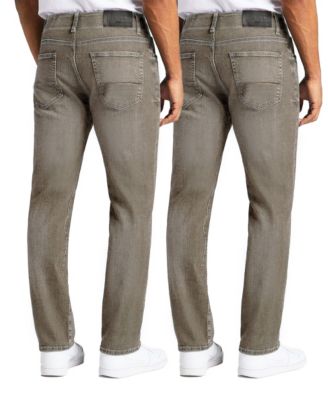 Men's Flex Stretch Slim Straight Jeans, Pack of 2