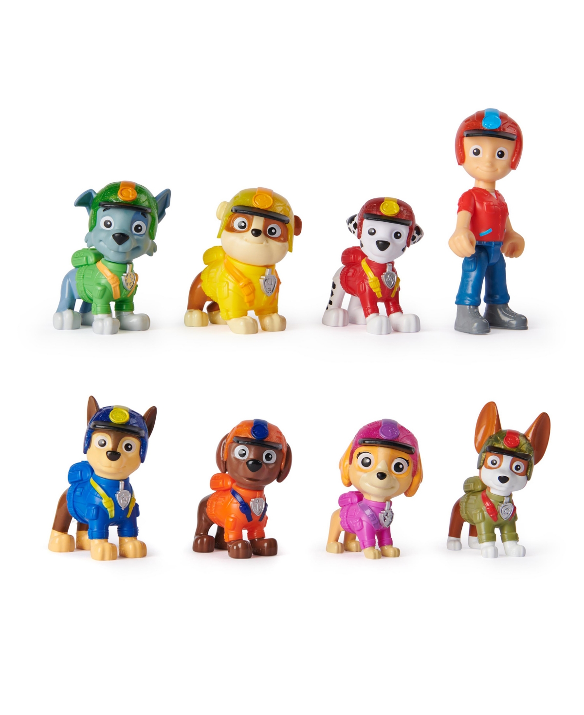 Paw Patrol - Jungle Pups Action Figures Gift Pack, with 8 Collectible Toy Figures, Kids Toys for Boys and Girls Ages 3 and Up - Multi-Color