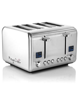4 Slice Stainless Steel Toaster
