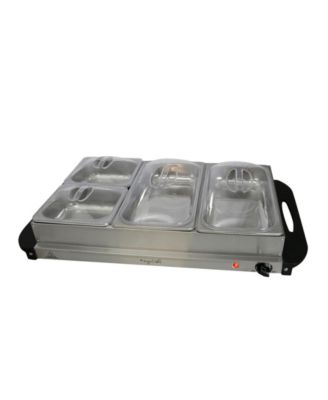 4 Section Buffet Server Food Warmer