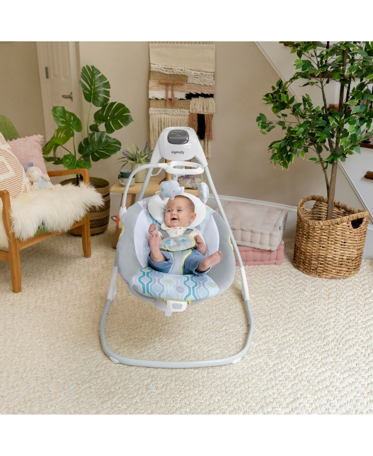 INGENUITY SIMPLECOMFORT COMPACT SOOTHING SWING 