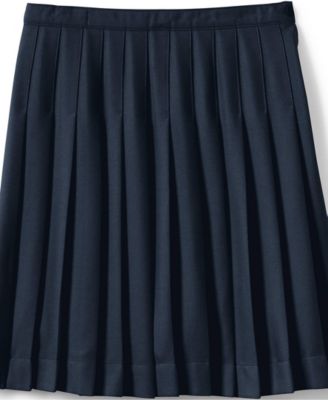 Little Girls Pleated Skirt Below the Knee