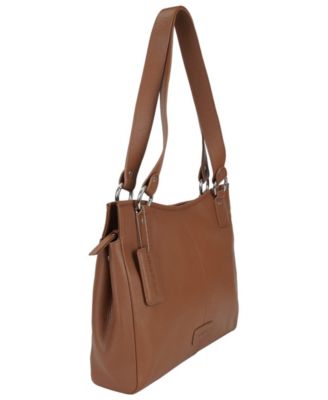 Pebble Kelsea Leather Shoulder Bag