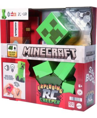 Exploding RC Creeper, Lights and Sounds, 10 Explosion Particles and DLC Code