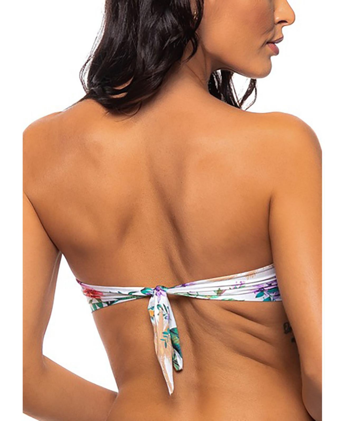 Guria Beachwear Women's Ring Padded Bandeau Bikini Top