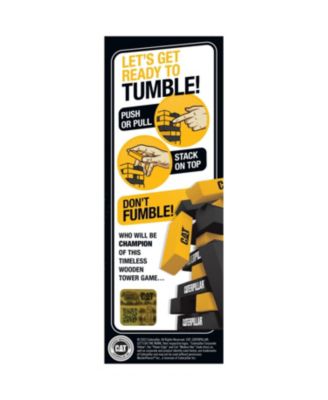 MasterPieces CAT - Caterpillar Tumble Tower Game for Kids