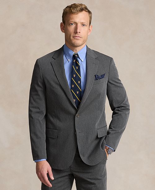 alfani Polo Ralph Lauren Men's Striped Sport Coat Men's Fashion & Accessories