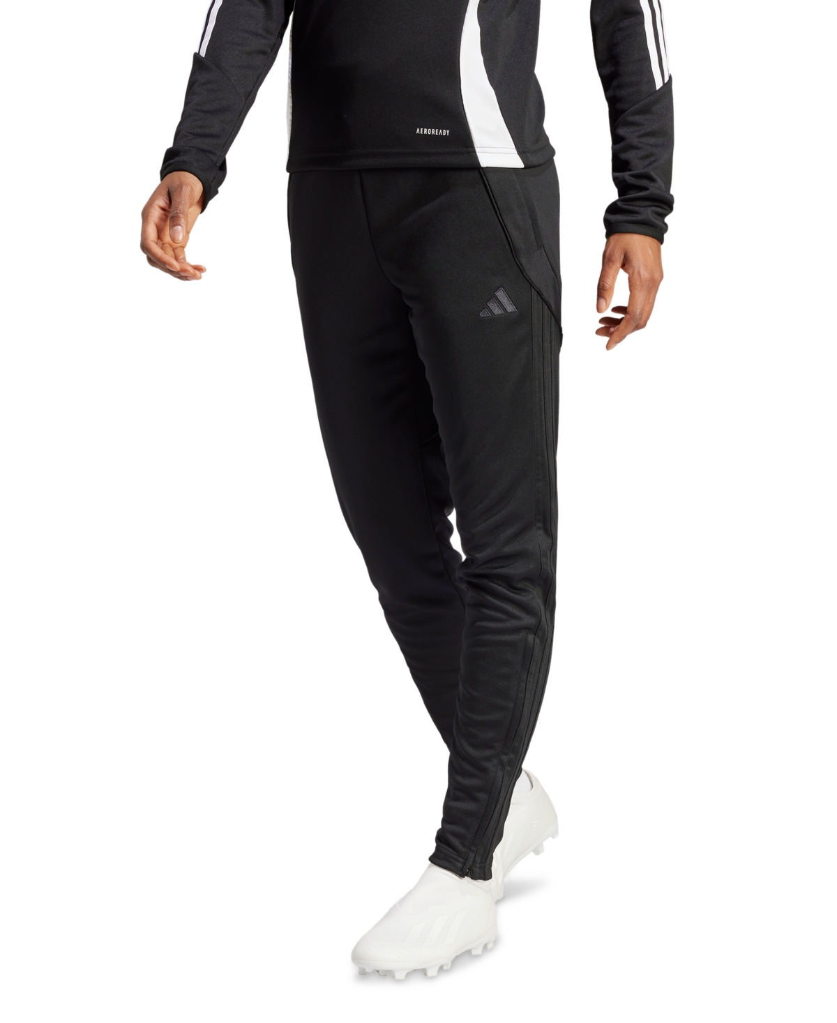Adidas Originals Women's Tiro 24 Slim-fit Training Pants In Black,black
