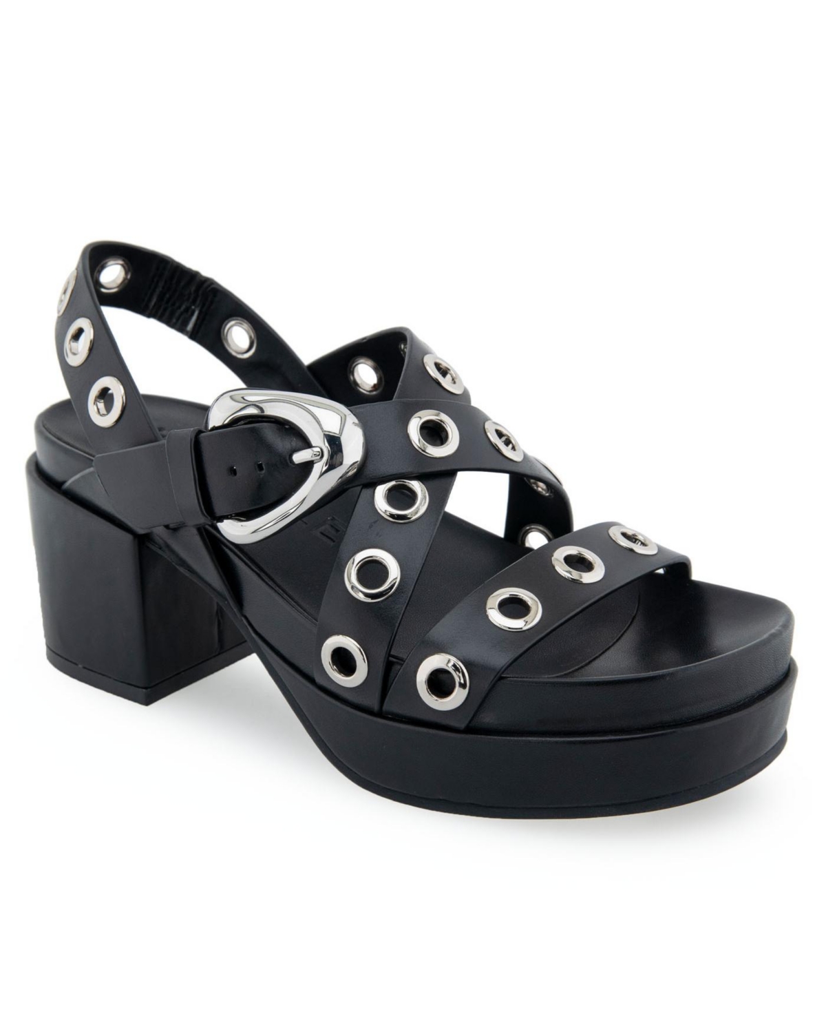 AEROSOLES WOMEN'S CLEVELAND EMBELLISHED PLATFORM 