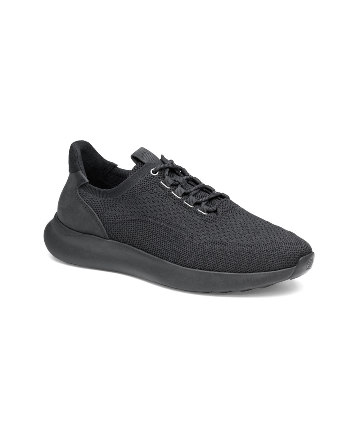 Johnston Murphy Amherst 2.0 Lace Up Sneakers - Black Knit