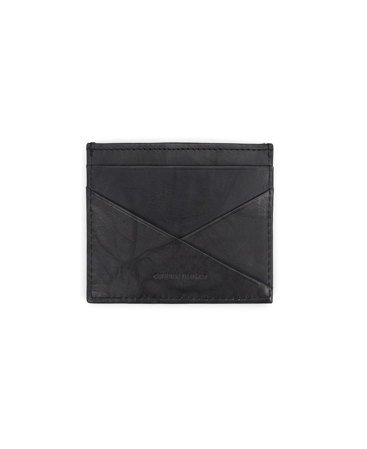 Мужской кошелёк Kenneth Cole Reaction RFID Leather Slimfold Wallet with Removable Magnetic Card Case, цвет: Чёрный — фото 1