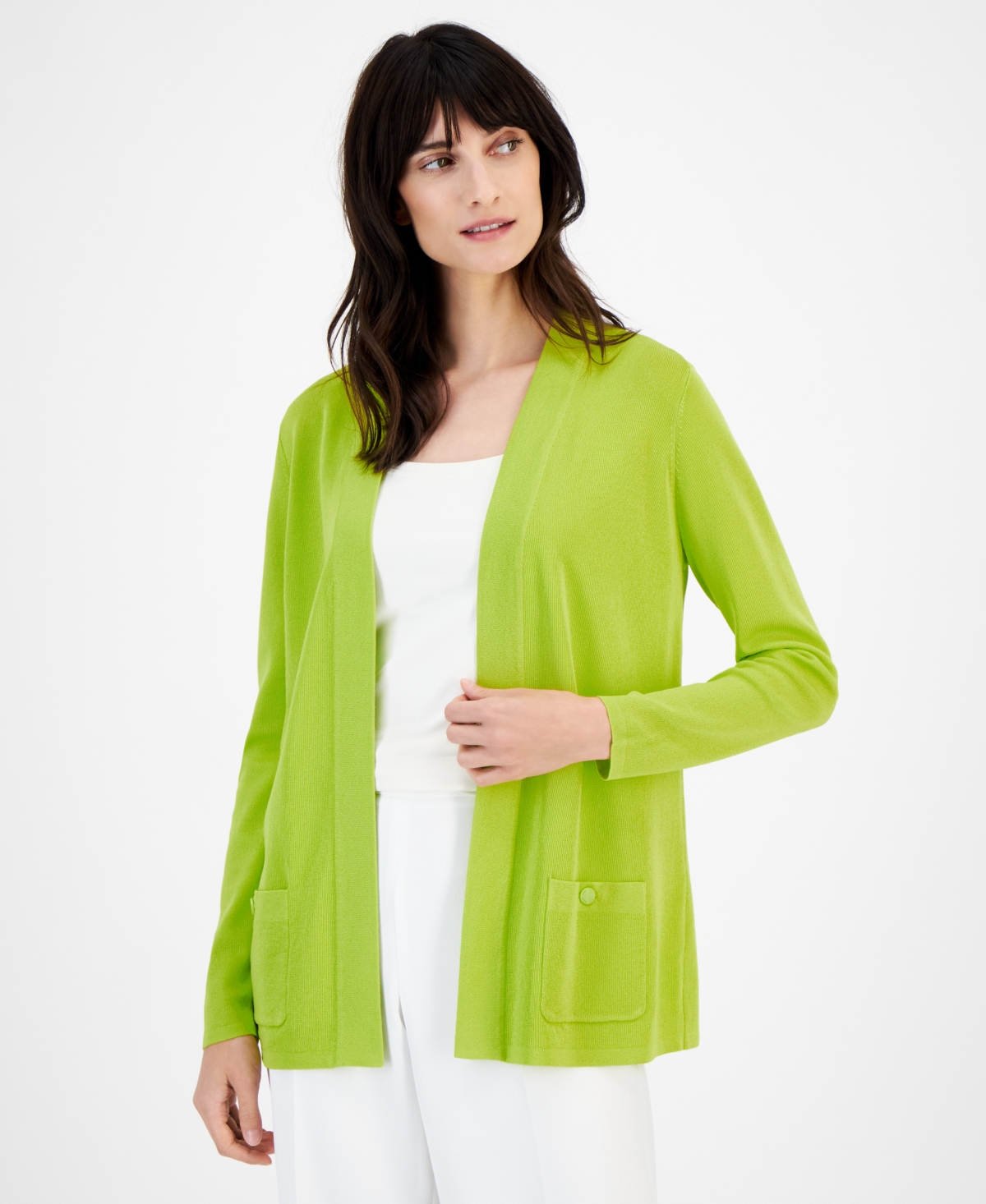 Women's Malibu Open-Front Cardigan - Sprout