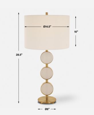 28.5" Three Rings Table Lamp