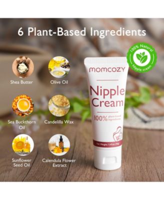 100% Natural Nipple Cream, Lanolin-free Nipple Butter