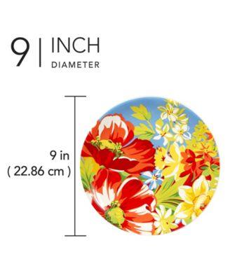 Blossom Set of 4 Salad Plates