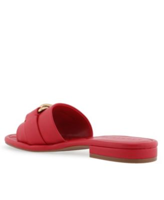 Women's Big Charm Buckle Sandals