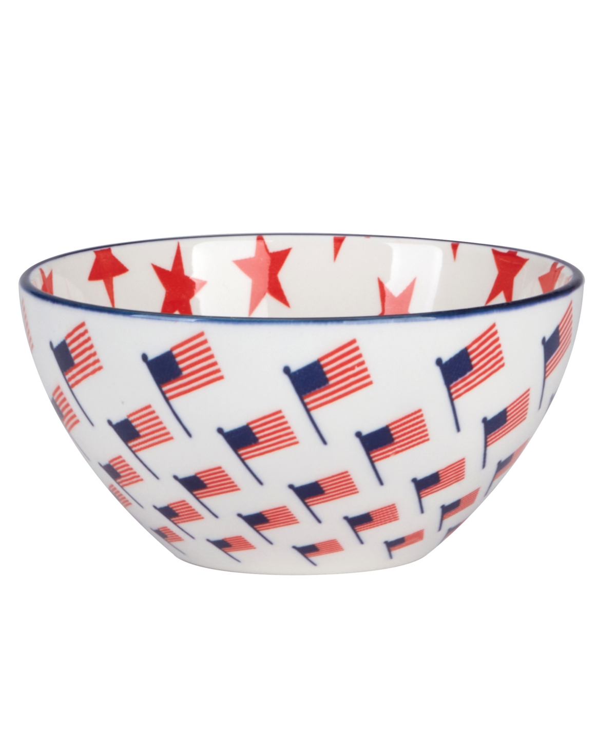 Certified International Patriotic Set Of 6 Bowls In Miscellaneous