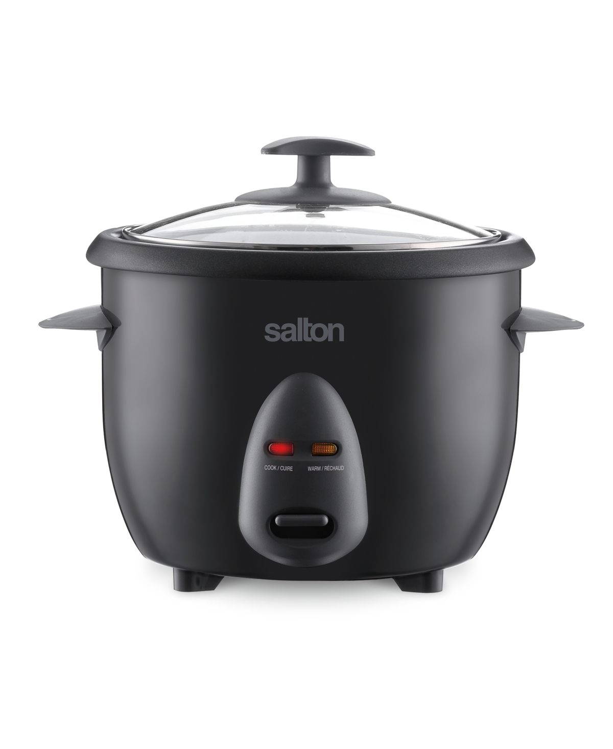 Shop Salton 10 Cup Automatic Rice Cooker Steamer In Black