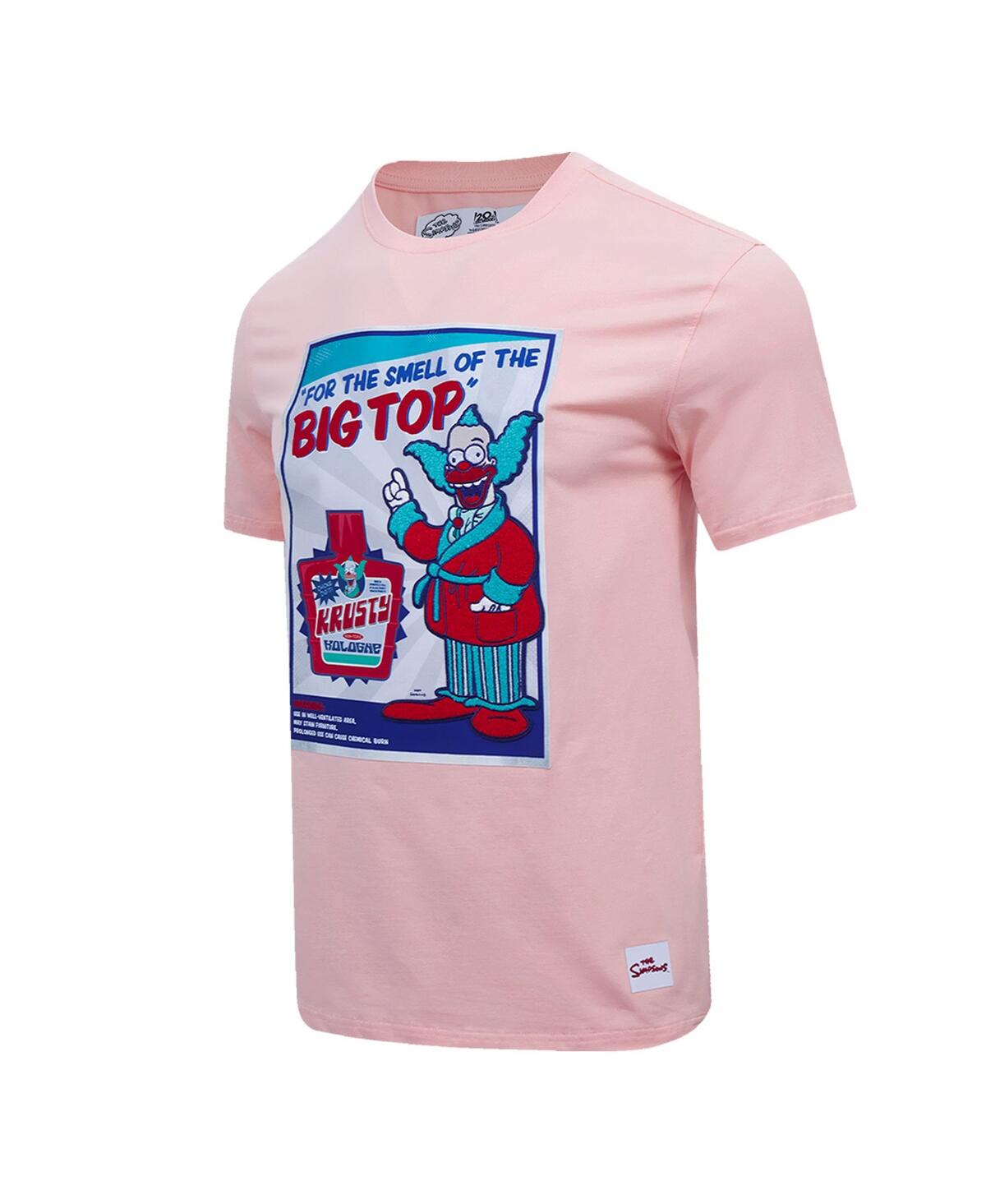 Men's Freeze MaxThe Simpsons Krusty Kologne T-shirt - Light Pink