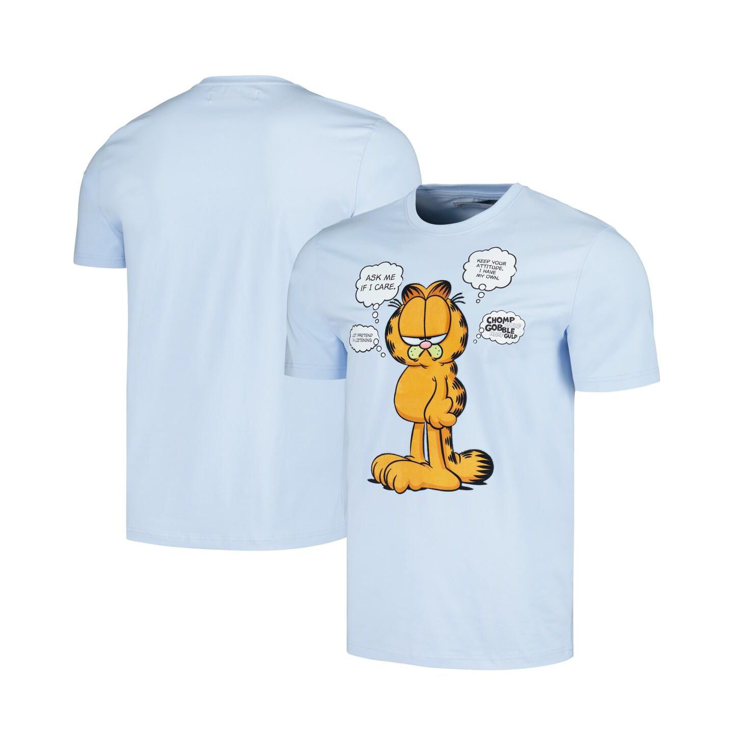 Футболка Freeze Max Light Blue Garfield Ask Me If I Care — фото 1