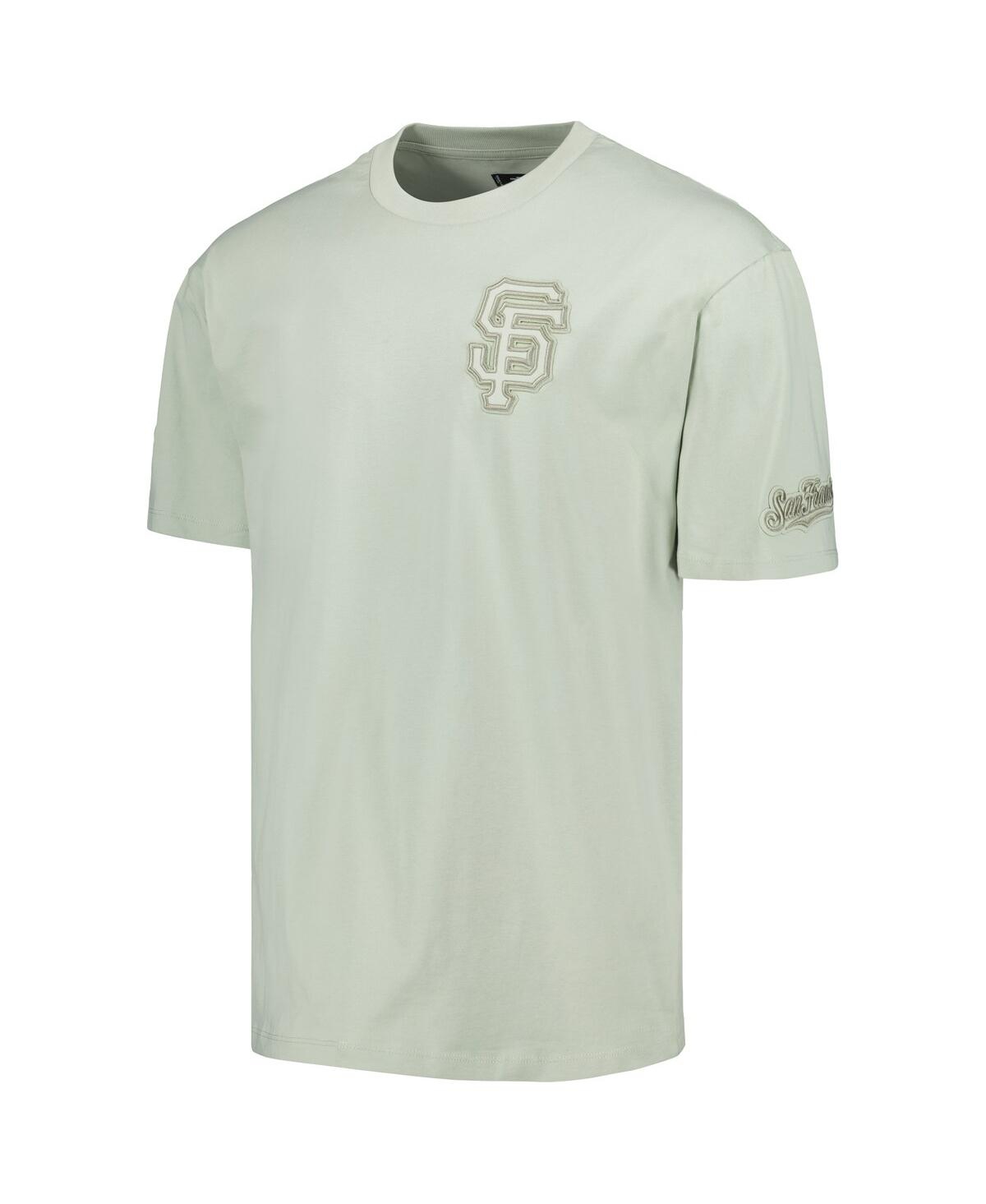 Men's Pro StandardSan Francisco Giants Neutral Cj Dropped Shoulders T-shirt - Mint