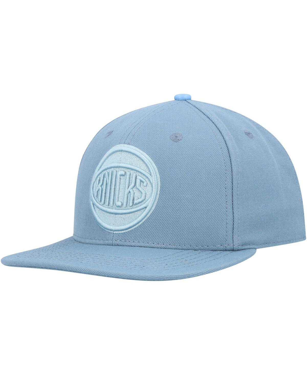 Shop Pro Standard Men's  Blue New York Knicks Tonal Snapback Hat