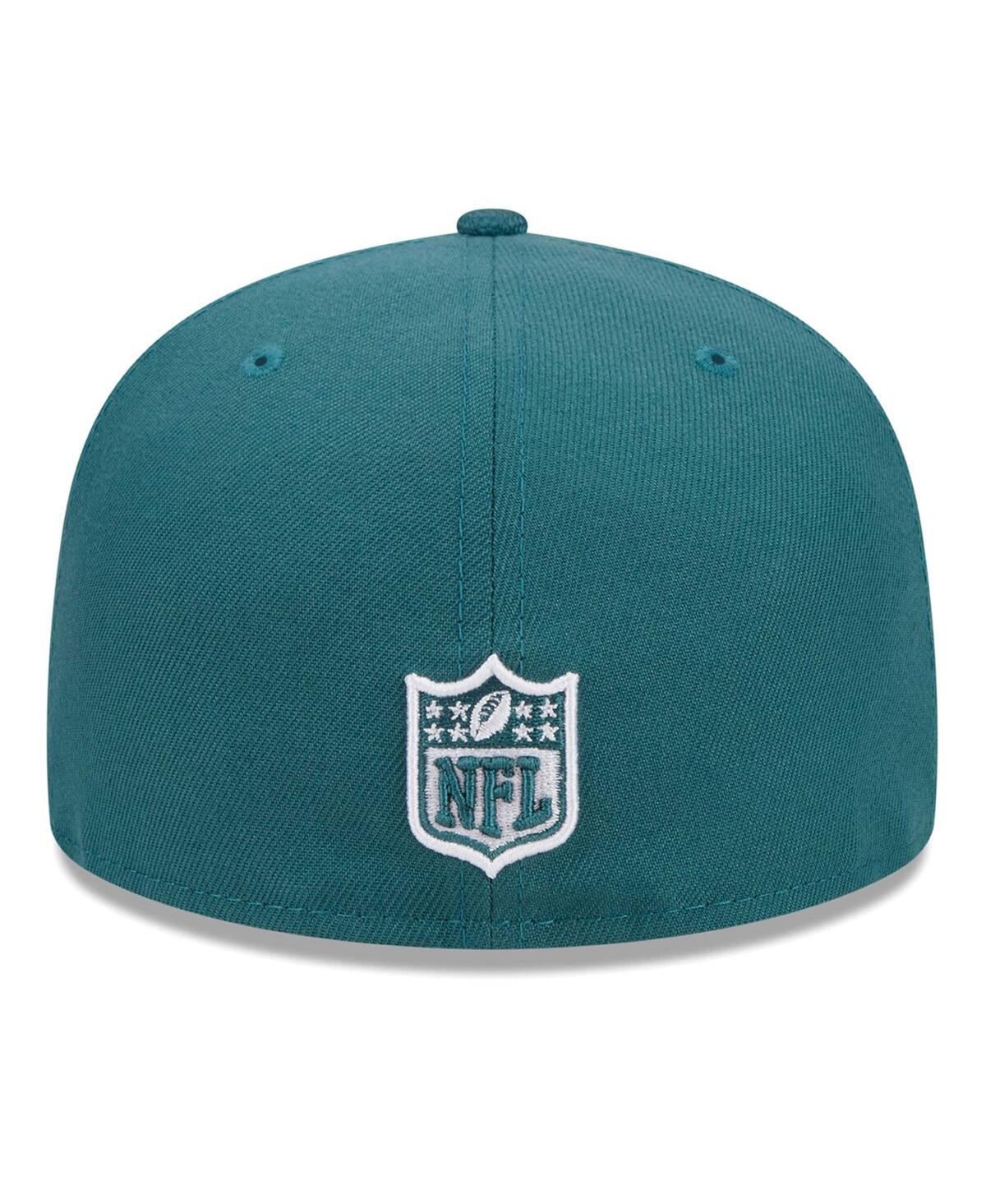Men's New Era MidnightPhiladelphia Eagles Active Ballistic 59FIFTY Fitted Hat - Green
