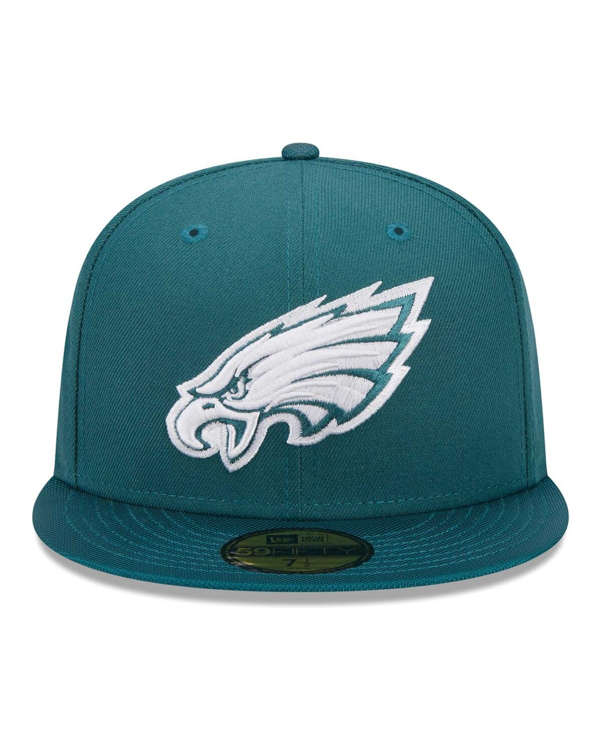 Men's New Era MidnightPhiladelphia Eagles Active Ballistic 59FIFTY Fitted Hat - Green