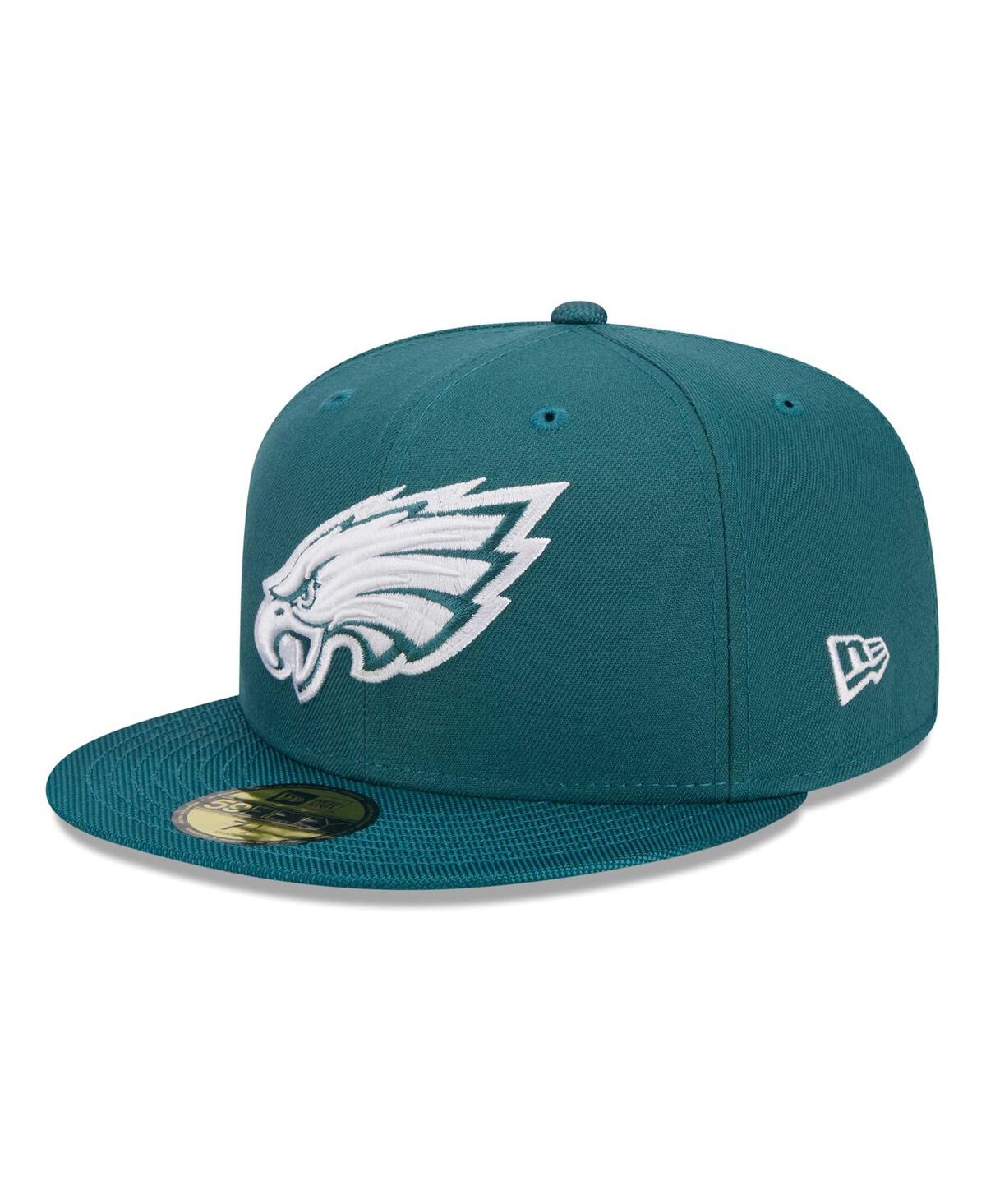 Men's New Era MidnightPhiladelphia Eagles Active Ballistic 59FIFTY Fitted Hat - Green