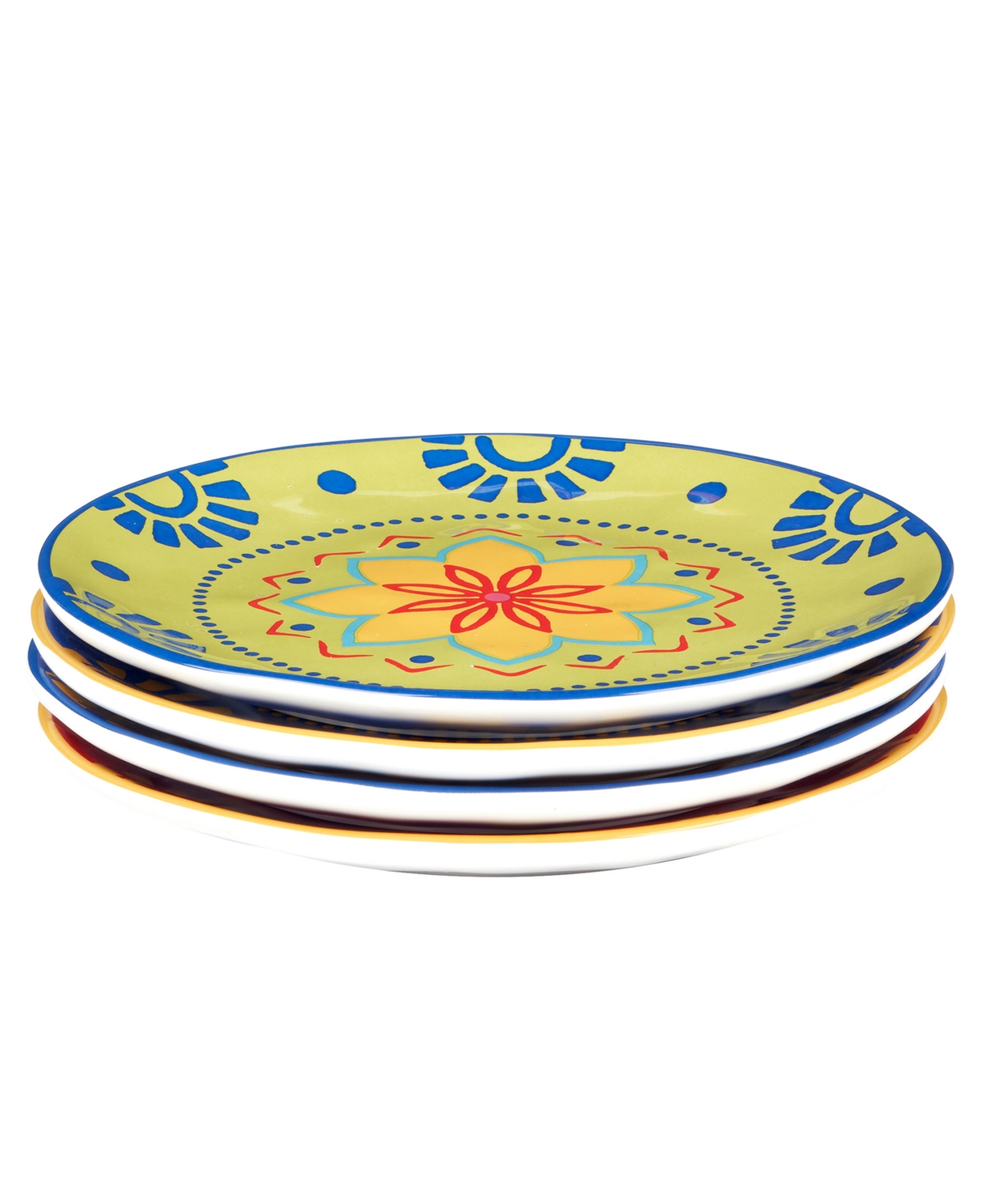Certified International Spice Love Salad Plates Set Of 4 In Miscellaneous
