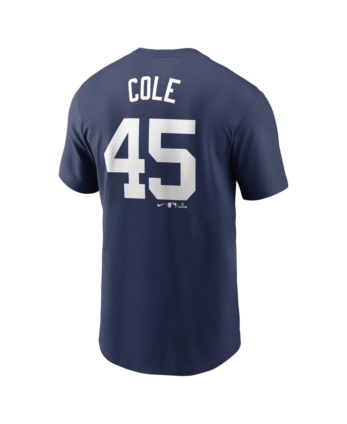 Men's Nike Gerrit ColeNew York Yankees Fuse Name and Number T-shirt - Navy