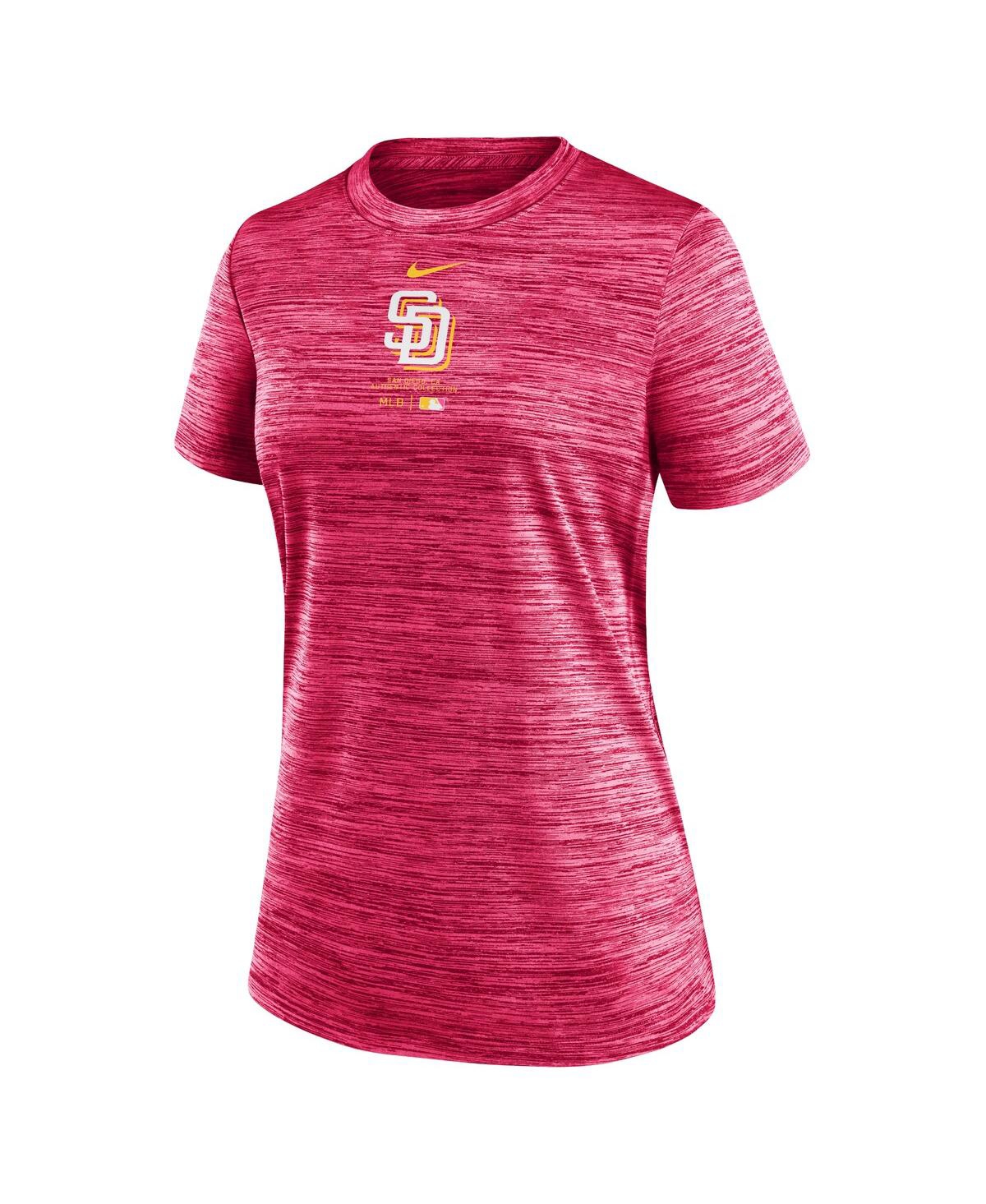 Women's NikeSan Diego Padres City Connect Practice Velocity Performance T-shirt - Pink