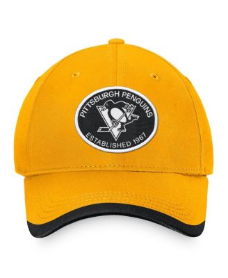 Men's Gold Pittsburgh Penguins Fundamental Adjustable Hat
