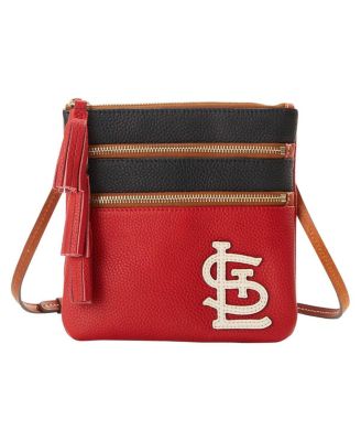 Women's St. Louis Cardinals Infield Triple Zip Crossbody Purse