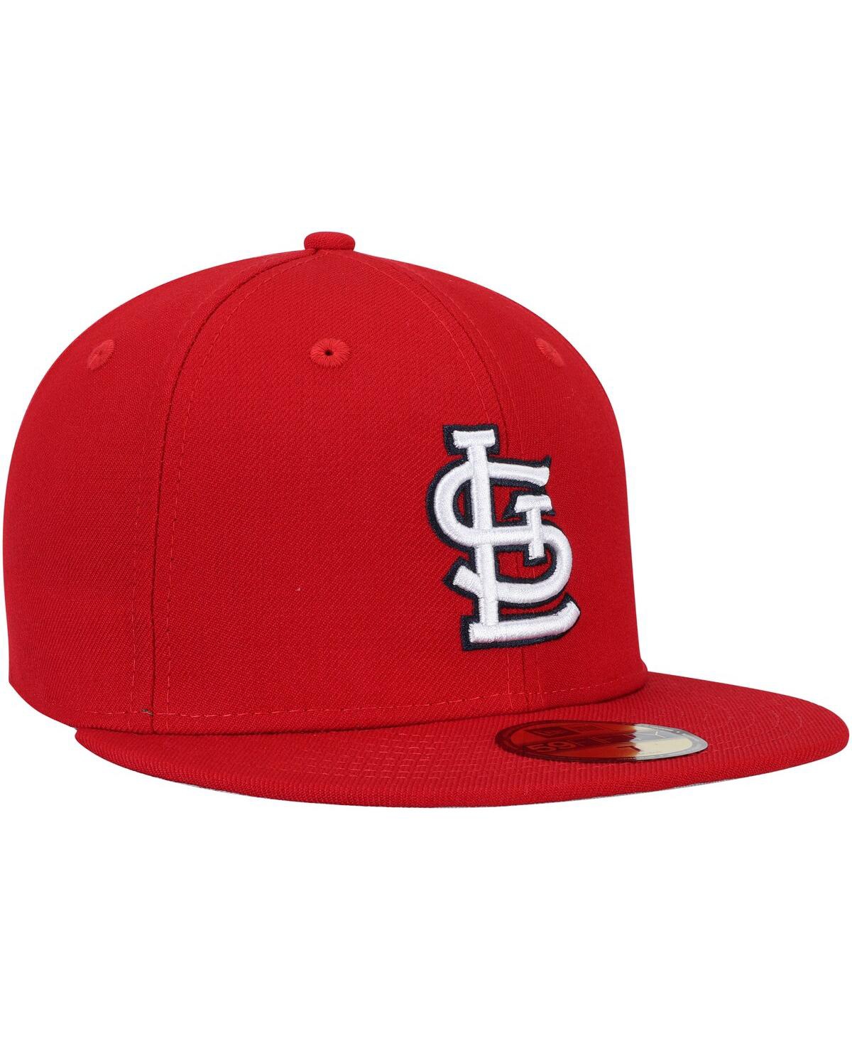 Men's New EraSt. Louis Cardinals 2006 World Series Wool 59FIFTY Fitted Hat - Red