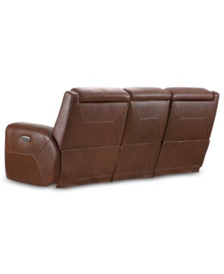 Varsani 90&amp;quot; Zero Gravity Leather Sofa, Created for Macy&#39;s