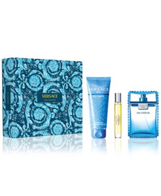 Versace - Men's 3-Pc. Man Eau Fra&icirc;che Eau de Toilette Gift Set
