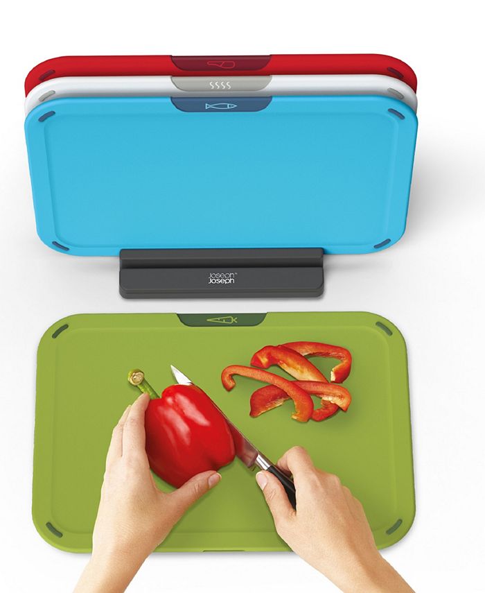 Joseph Joseph Duo 4piece Cutting Board Set with Storage Stand Macy's
