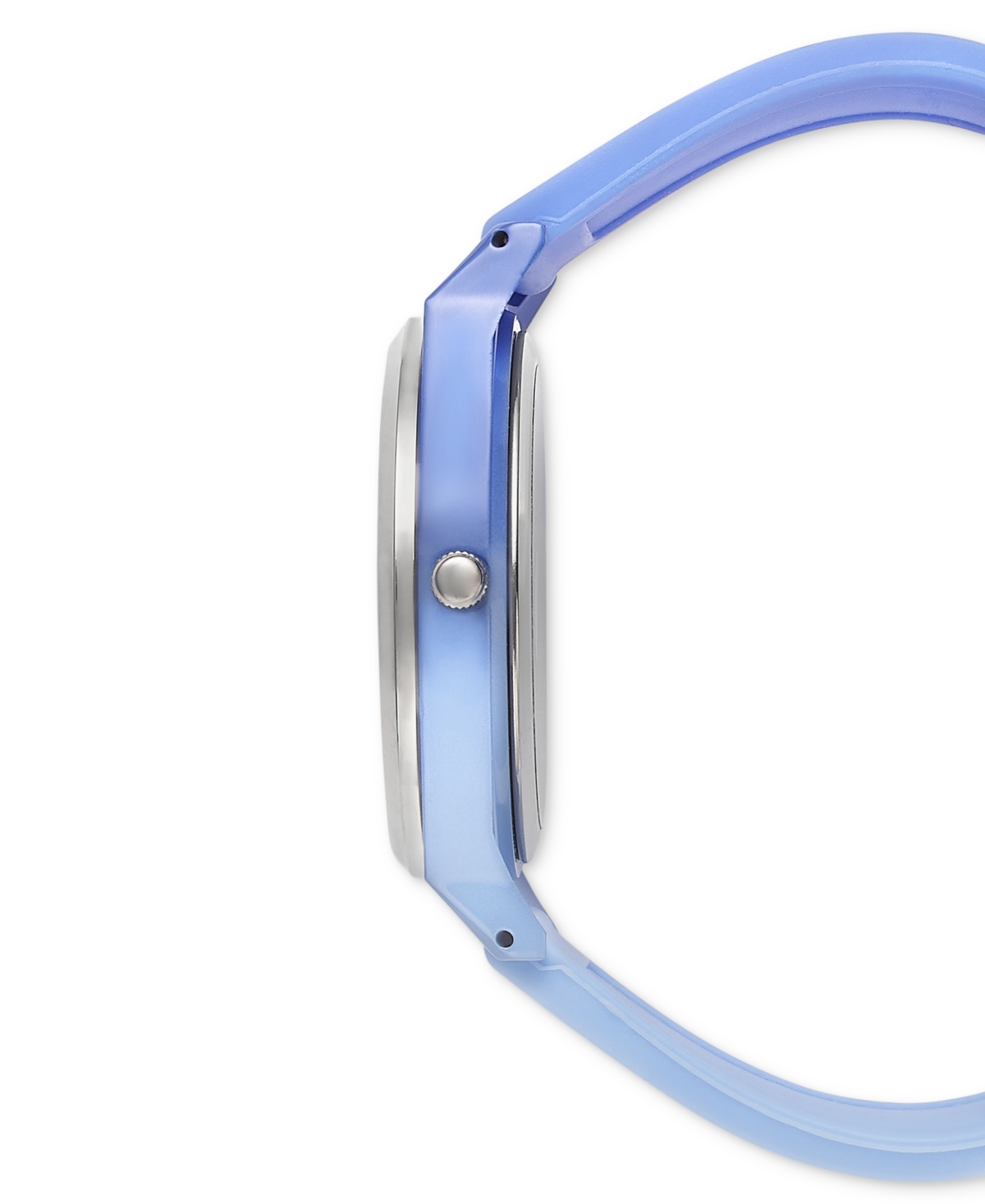 Inc International Concepts Women's Silicone Strap Watch 38mm Set, Created For Macy's In Blue