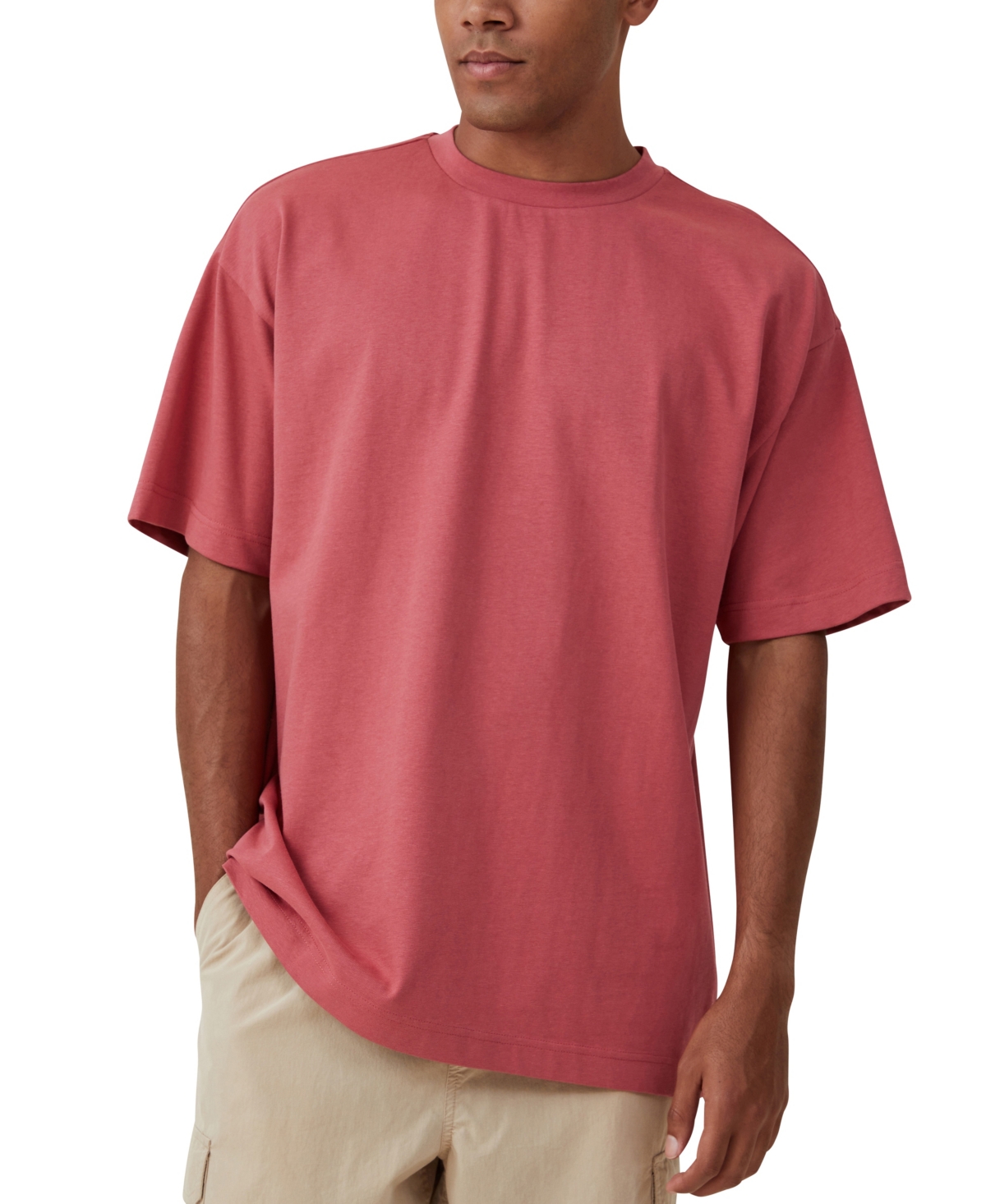 Cotton On Men's Box Fit Plain T-Shirt