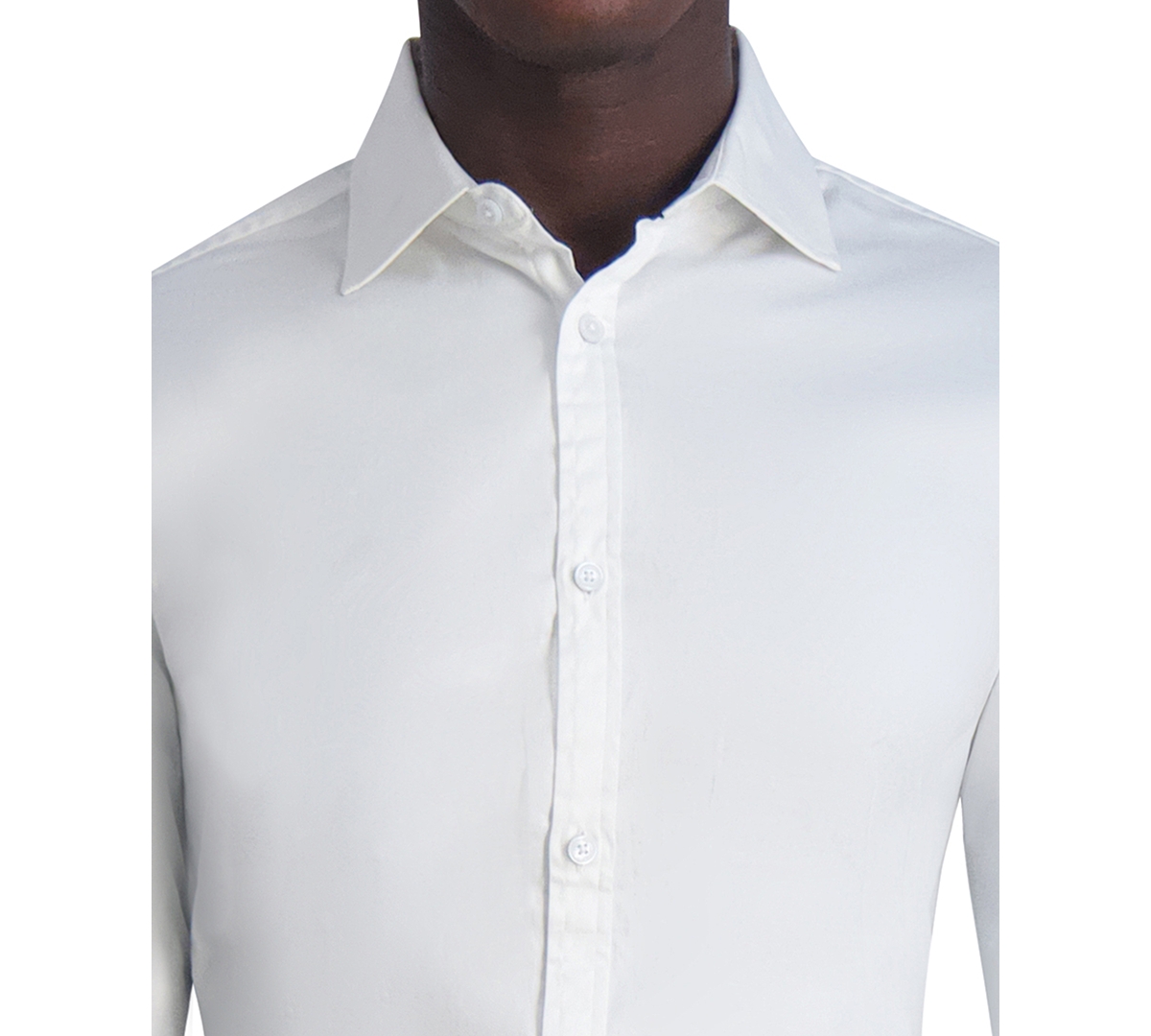 Karl Lagerfeld Paris Men's Slim-Fit Sateen Woven Shirt