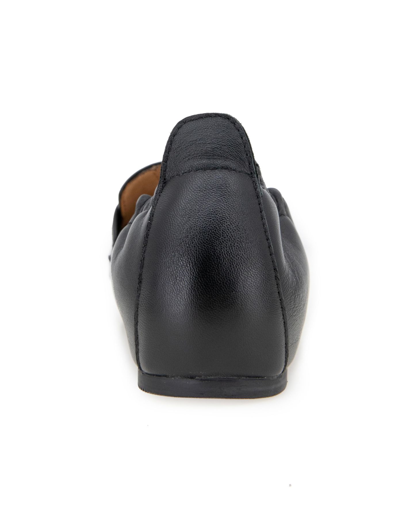 Женские туфли Gentle Souls Sophie Slip-On Flat, цвет: Чёрный кожаный — фото 3