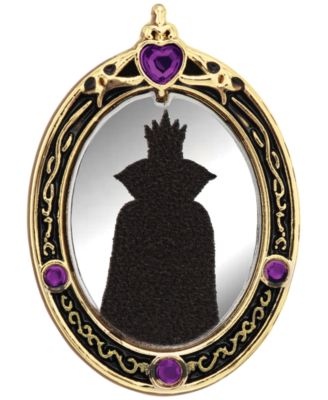 Eco-Drive Women's Disney Evil Queen Black Leather Strap Watch 30mm Gift Set