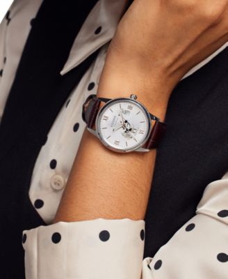 Eco-Drive Men's Steamboat Willie 1928 Brown Leather Strap Watch 40mm