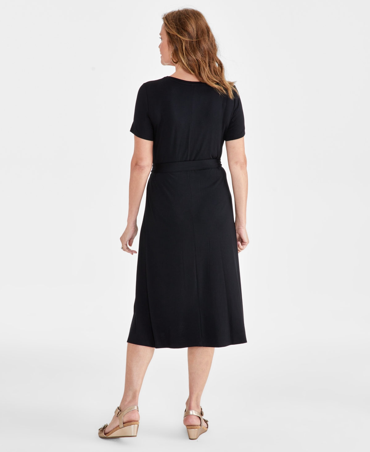 Style & Co Women's Short-Sleeve T-Shirt Dress, Created for Macy's