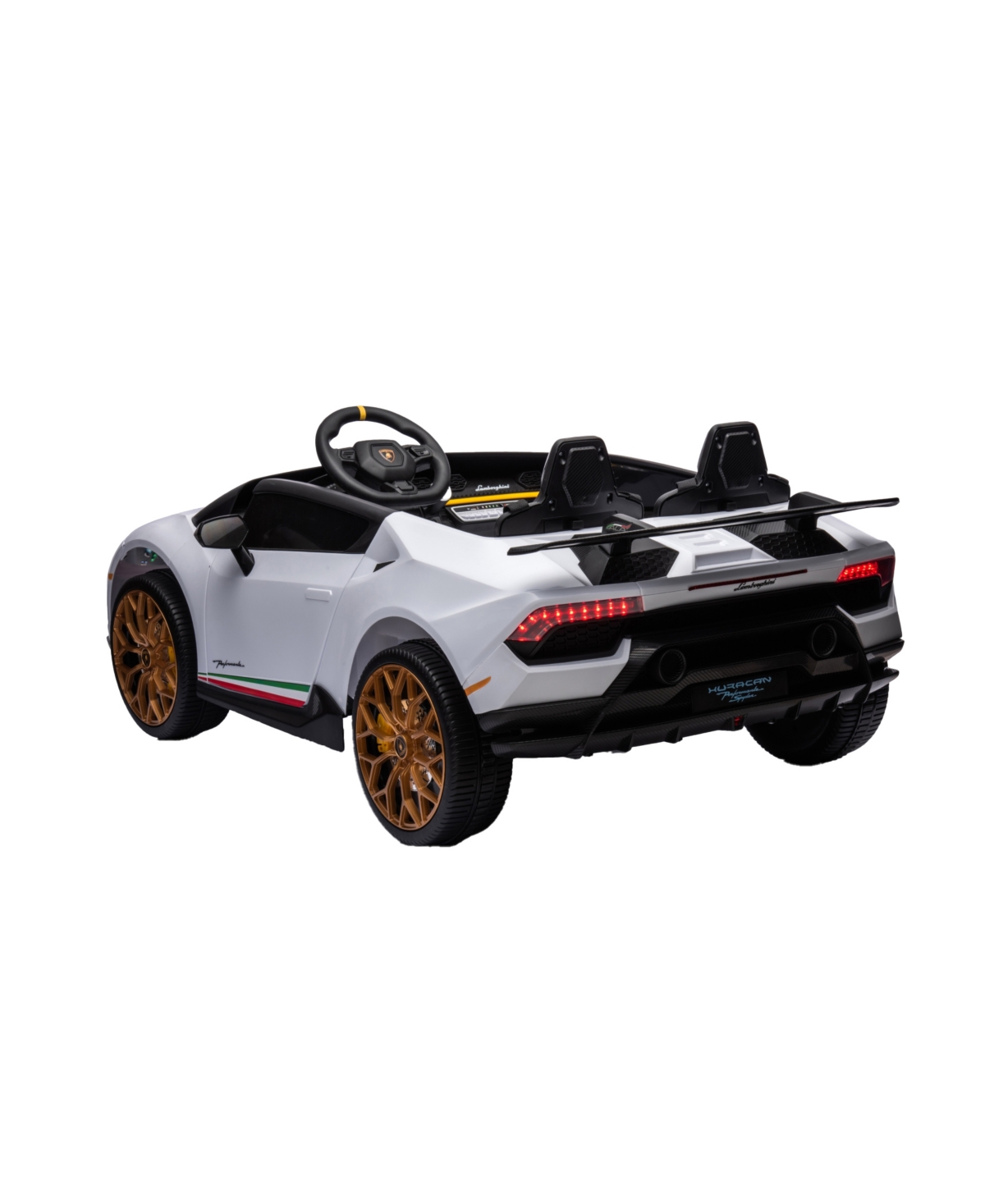 Freddo Lamborghini Huracan 24v 2-seater Ride-on In White