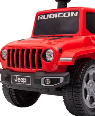 Jeep Rubicon Foot to Floor Ride-On
